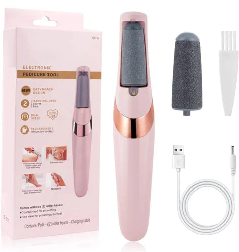 Rechargeable Electric Pedi Foot Filer Effective Callus Remover For Soft Smooth Feet With Easy Use And Reliable Performance