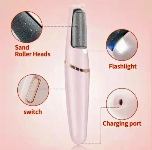 Rechargeable Electric Pedi Foot Filer Effective Callus Remover For Soft Smooth Feet With Easy Use And Reliable Performance