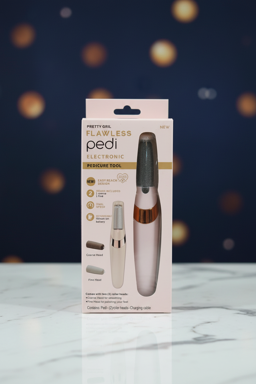 Rechargeable Electric Pedi Foot Filer Effective Callus Remover For Soft Smooth Feet With Easy Use And Reliable Performance