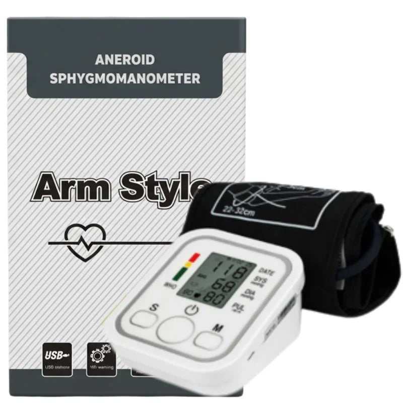 Automatic BP Machine with Large LCD Display, Memory Storage & Voice Function